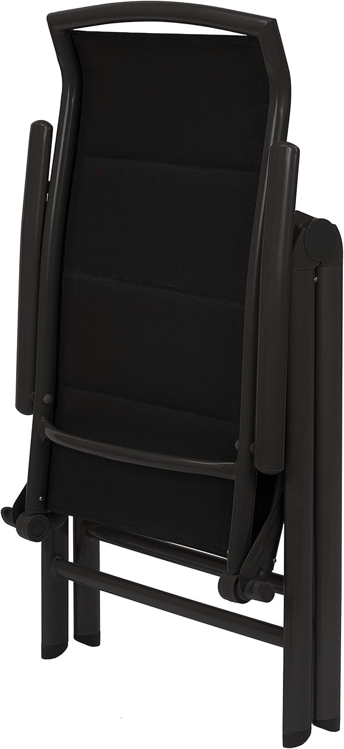 Salon de jardin BRUBAKER Milano – Table ronde et chaises pliantes – Image 7